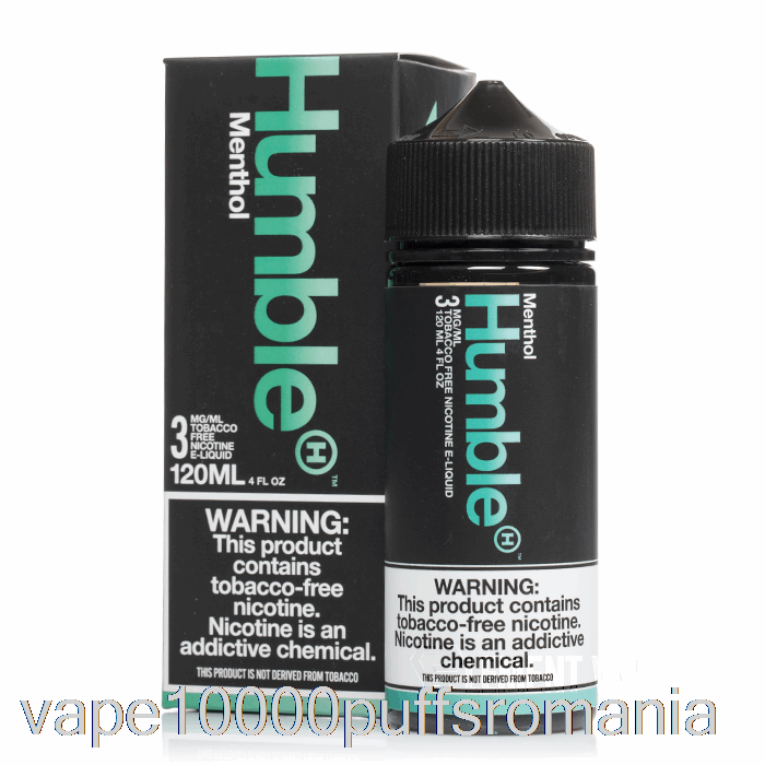 Vape Romania Mentol - Humble Juice Co. - 120 Ml 6 Mg